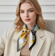 bunt Halstuch  Seidentuch