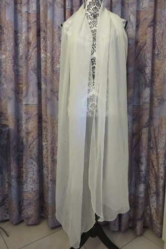 Chiffonschal tuch creme - chiffonschal,