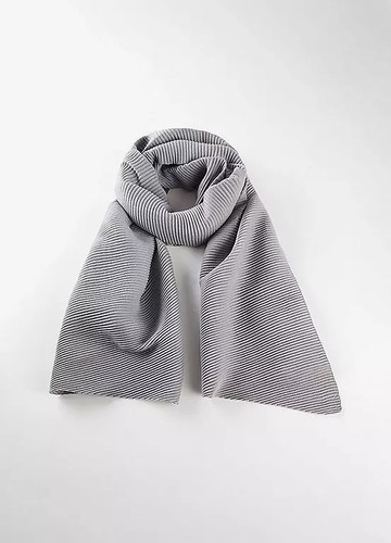 Halstuch schwarz weiß damen - weiß,