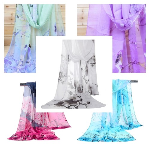 Chiffon schal stola tuch - chiffon,